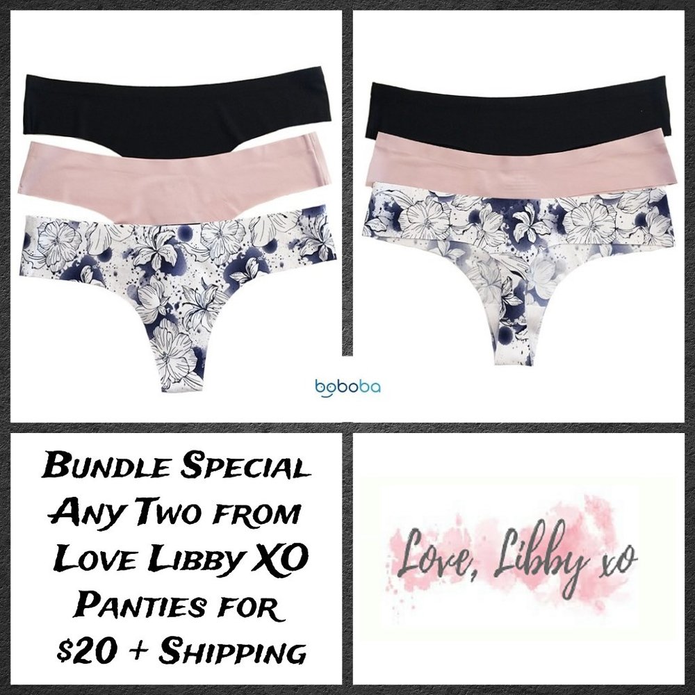No Show Seamless Thong set of 3